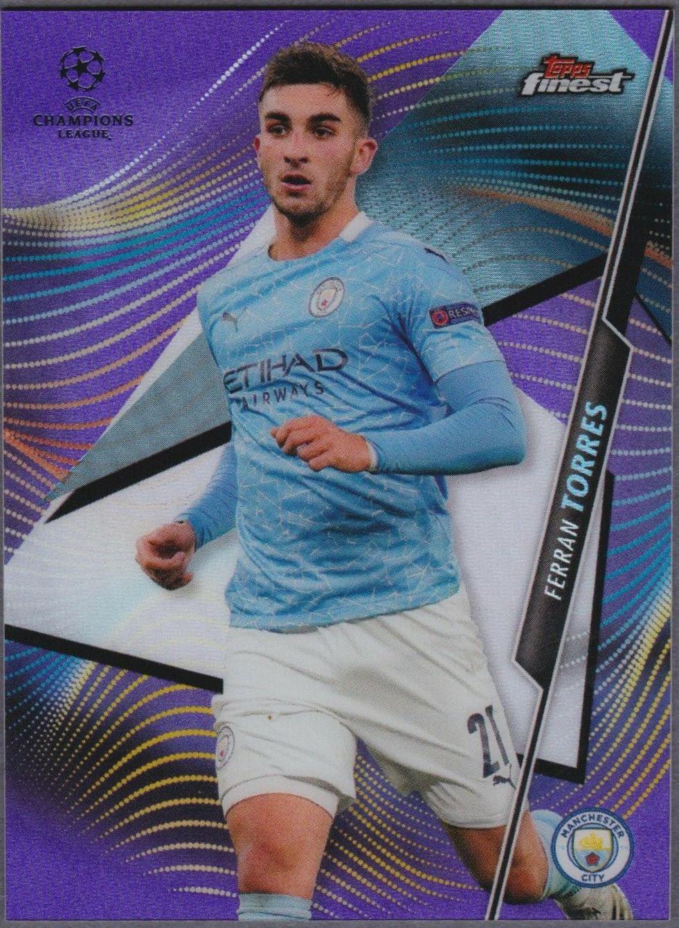 Ferran Torres [Purple Refractor] #91