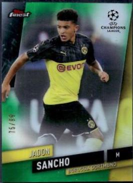 Jadon Sancho [Neon Green Refractor] #99