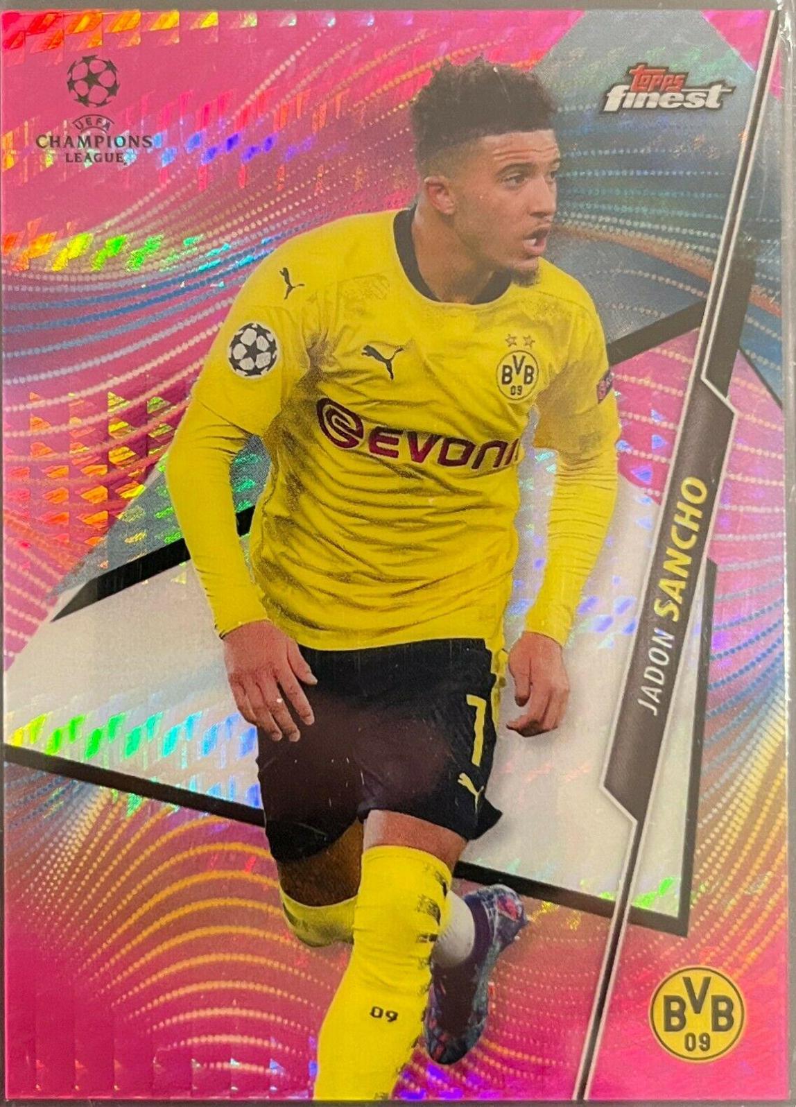 Jadon Sancho [Pink Refractor] #99