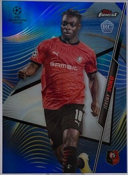 Jeremy Doku [Blue Refractor] #40