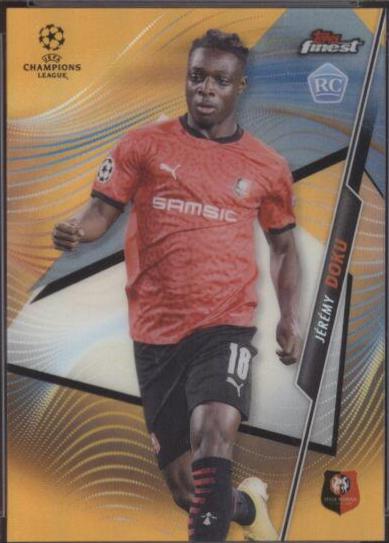 Jeremy Doku [Orange Refractor] #40