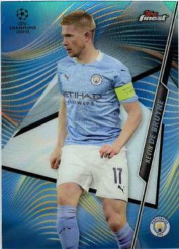 Kevin De Bruyne [Blue Refractor] #75