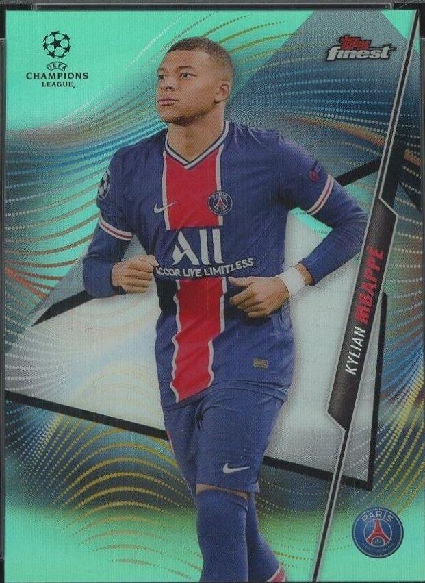 Kylian Mbappe [Aqua Refractor] #52