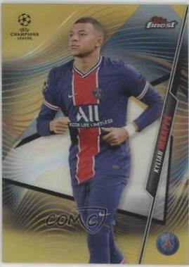 Kylian Mbappe [Gold Refractor] #52