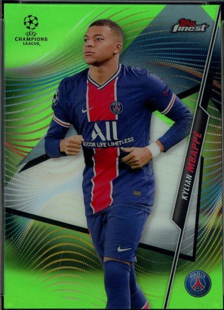 Kylian Mbappe [Neon Green Refractor] #52