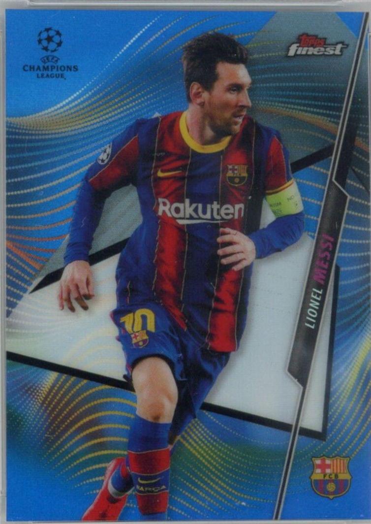 Lionel Messi [Blue Refractor] #100