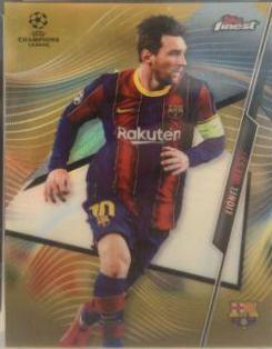 Lionel Messi [Gold Refractor] #100