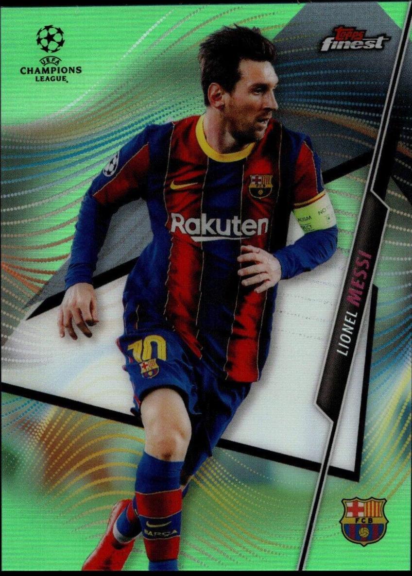 Lionel Messi [Neon Green Refractor] #100