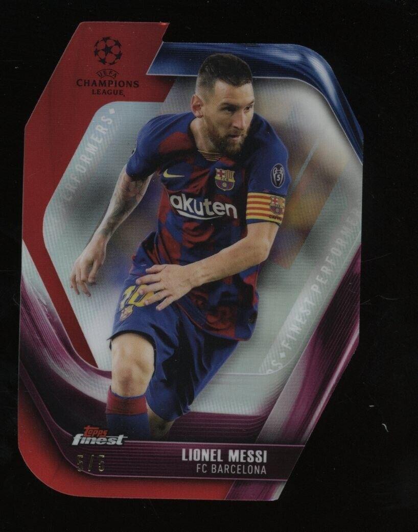 Lionel Messi [Red Refractor] #100