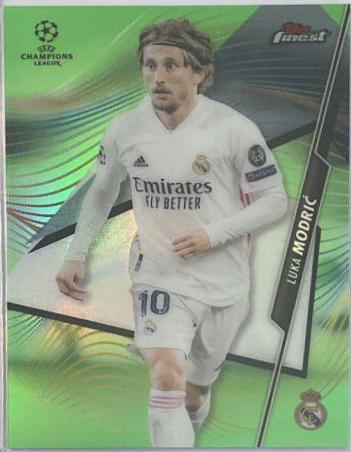 Luka Modric [Neon Green Refractor] #33
