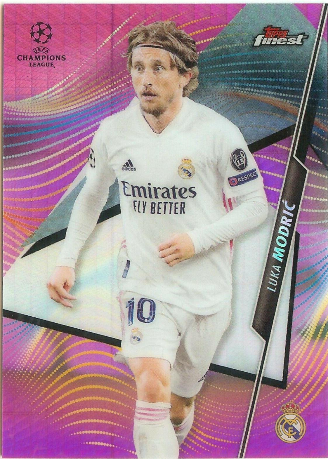 Luka Modric [Pink Refractor] #33