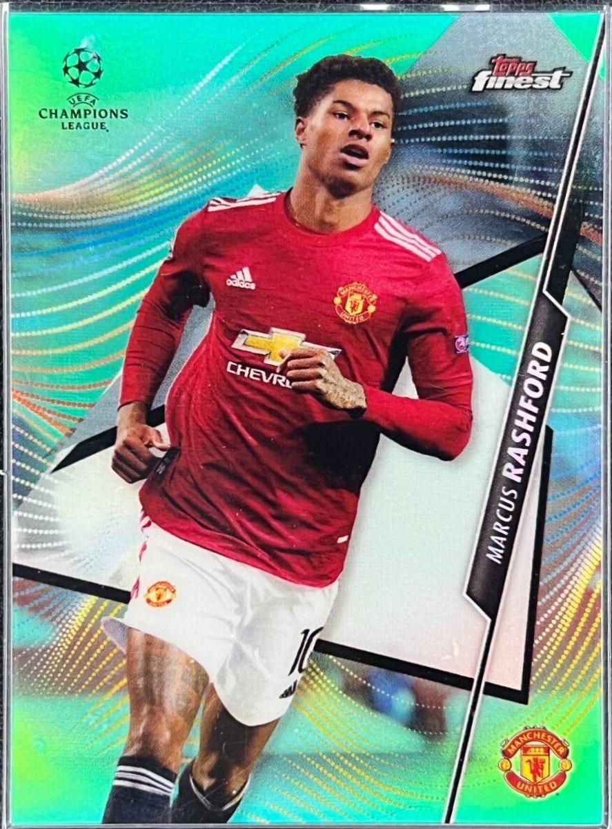 Marcus Rashford [Aqua Refractor] #97