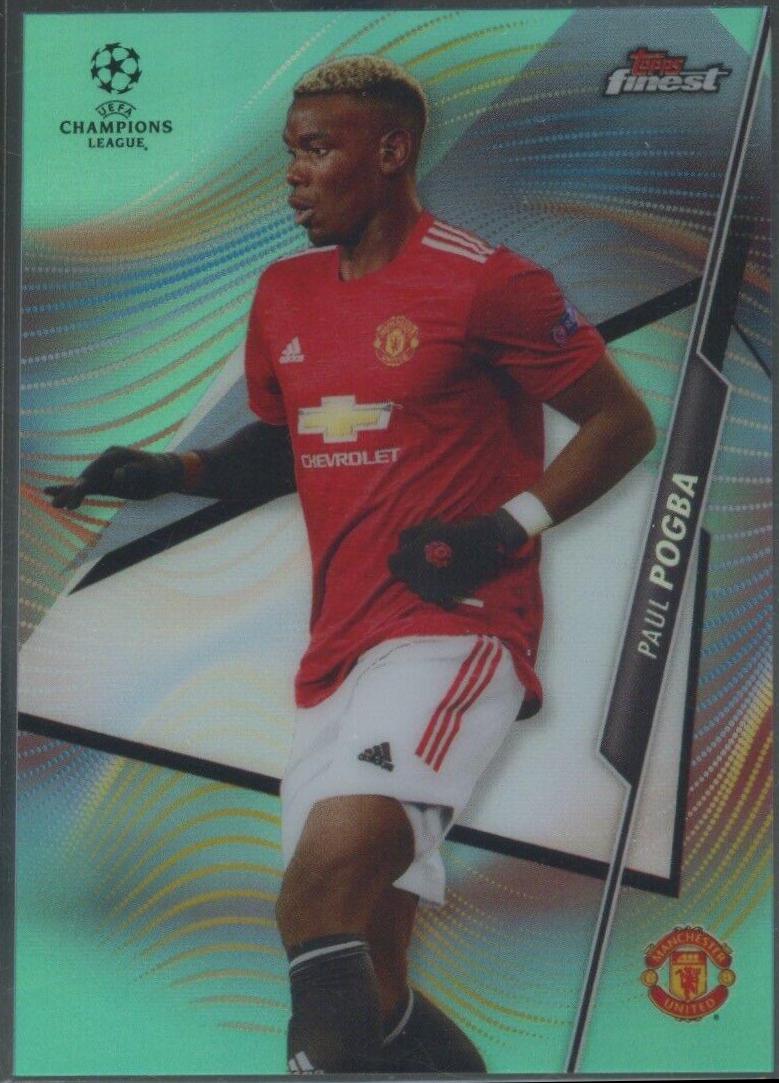 Paul Pogba [Aqua Refractor] #34