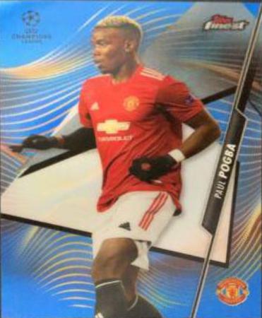 Paul Pogba [Blue Refractor] #34