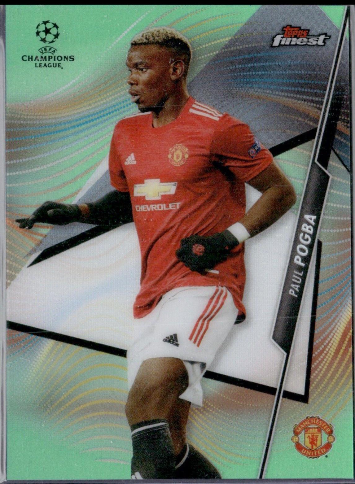 Paul Pogba [Neon Green Refractor] #34