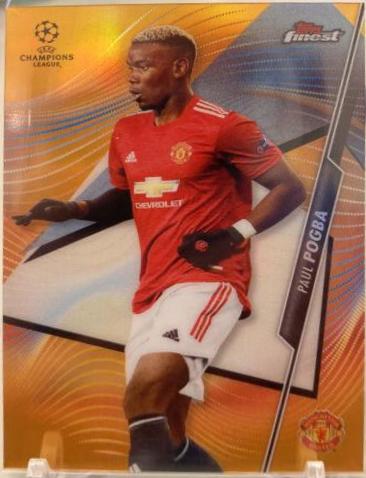 Paul Pogba [Orange Refractor] #34