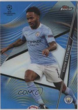 Raheem Sterling [Blue Refractor] #74