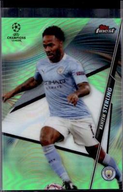 Raheem Sterling [Neon Green Refractor] #74