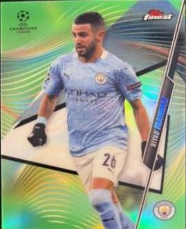 Riyad Mahrez [Neon Green Refractor] #18