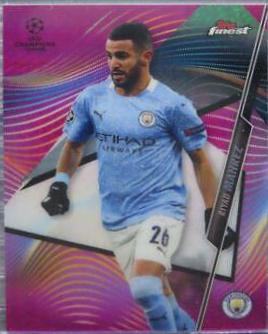 Riyad Mahrez [Pink Refractor] #18