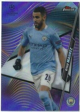 Riyad Mahrez [Purple Refractor] #18