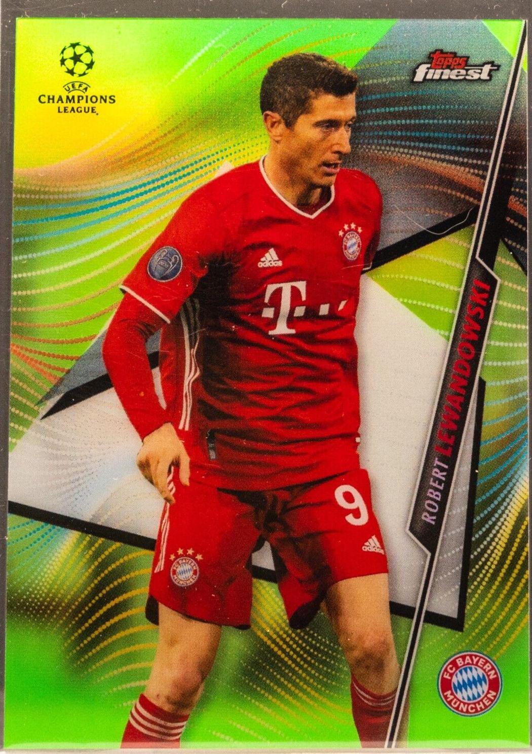 Robert Lewandowski [Neon Green Refractor] #50