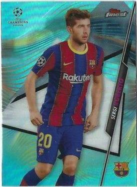 Sergi Roberto [Aqua Refractor] #82