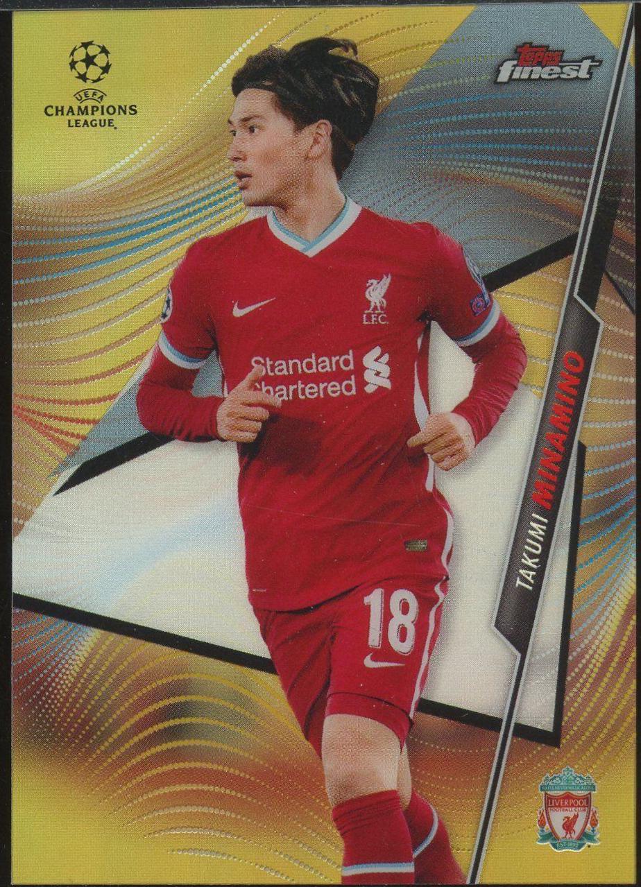 Takumi Minamino [Gold Refractor] #37