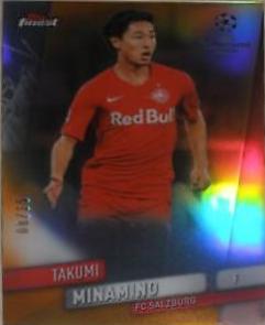 Takumi Minamino [Orange Refractor] #37