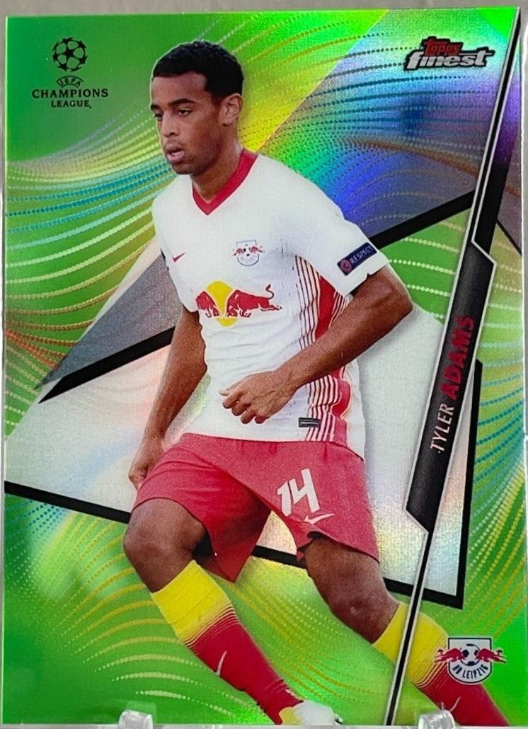 Tyler Adams [Neon Green Refractor] #30