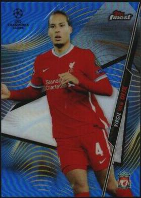 Virgil van Dijk [Blue Refractor] #98