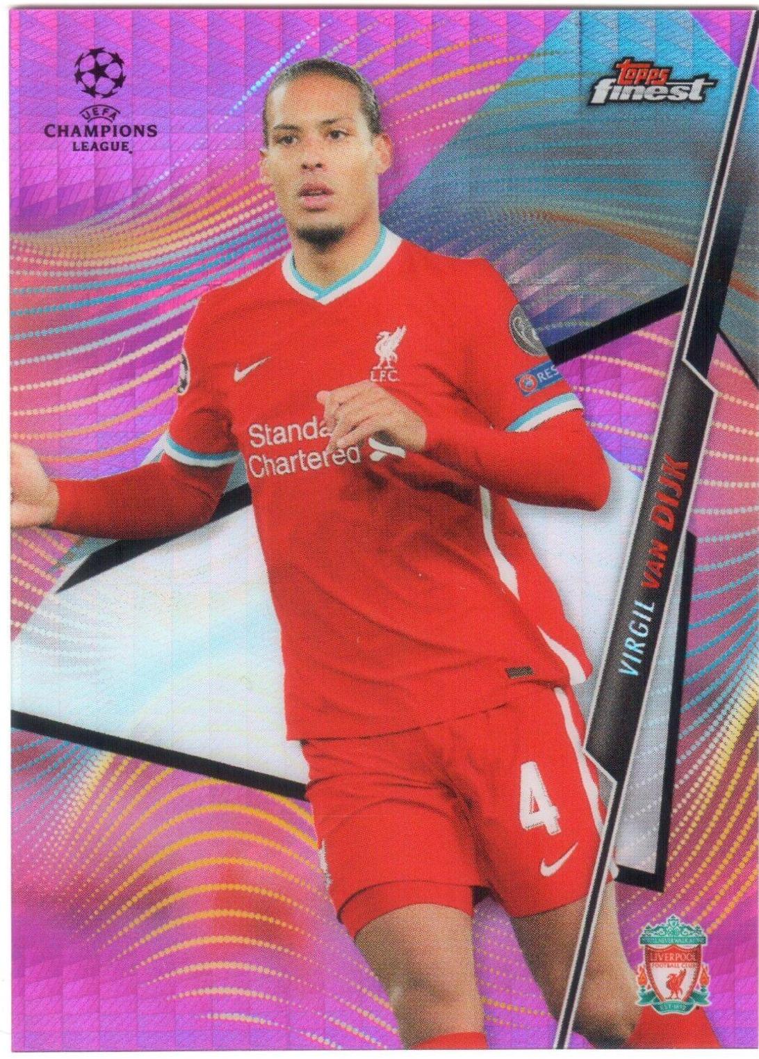 Virgil van Dijk [Pink Refractor] #98