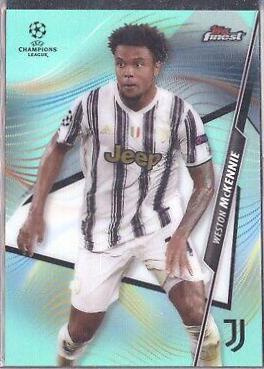 Weston McKennie [Aqua Refractor] #15