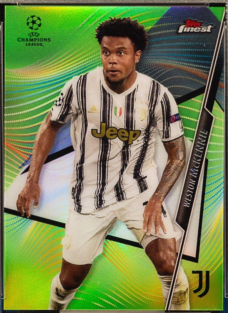 Weston McKennie [Neon Green Refractor] #15