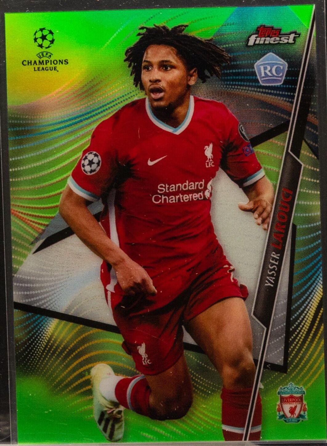 Yasser Larouci [Neon Green Refractor] #28