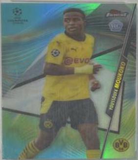 Youssoufa Moukoko [Aqua Refractor] #62