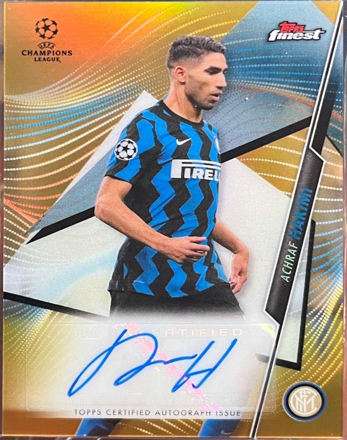 Achraf Hakimi [Gold Refractor] #FA-AH