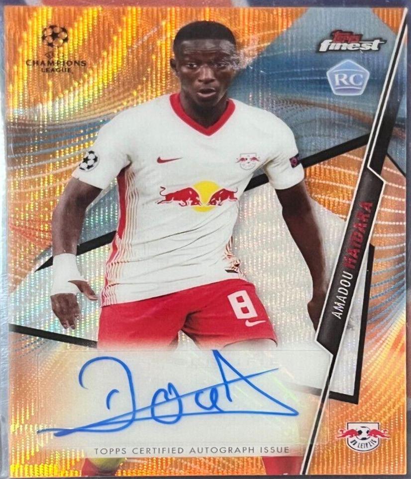Amadou Haidara [Orange Wave Refractor] #FA-HA