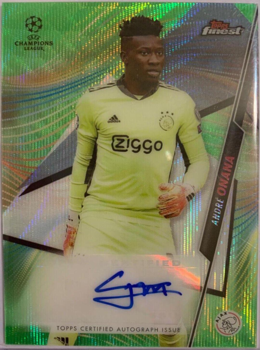 Andre Onana [Neon Green Wave Refractor] #FA-AO