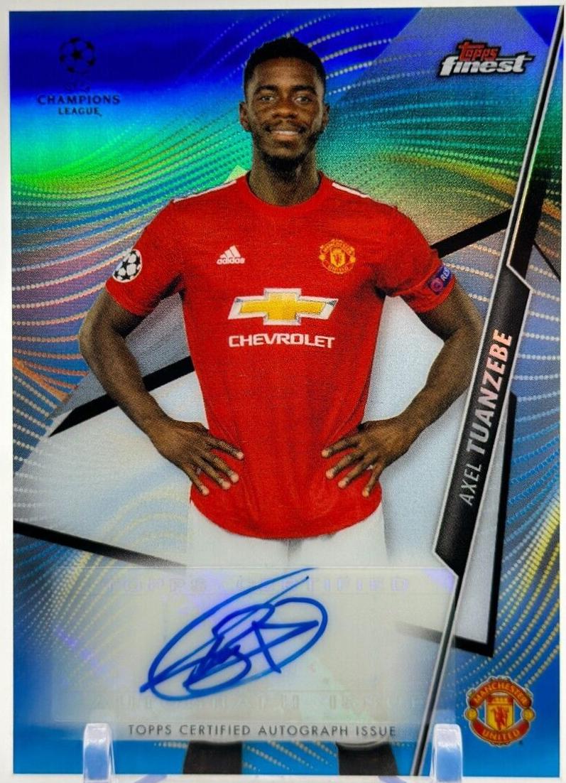 Axel Tuanzebe [Blue Refractor] #FA-AXT