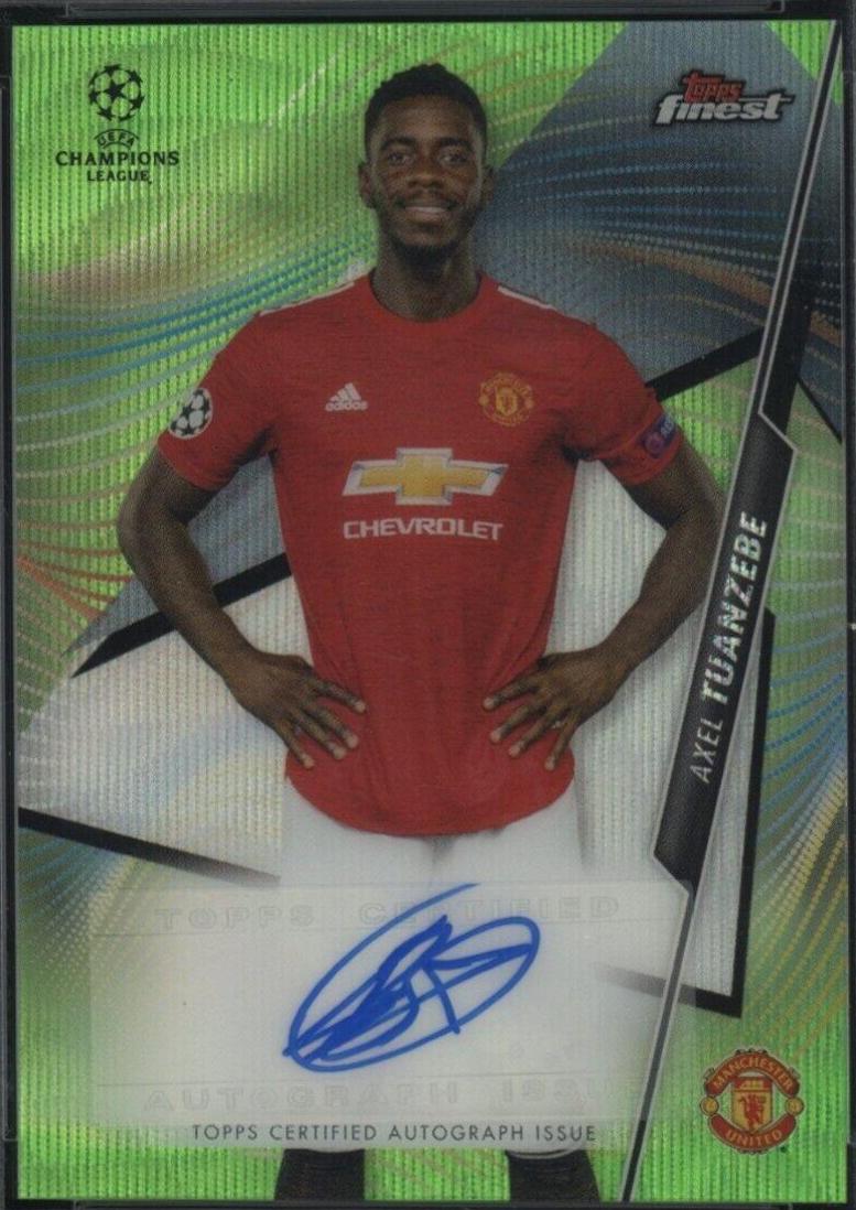 Axel Tuanzebe [Neon Green Wave Refractor] #FA-AXT