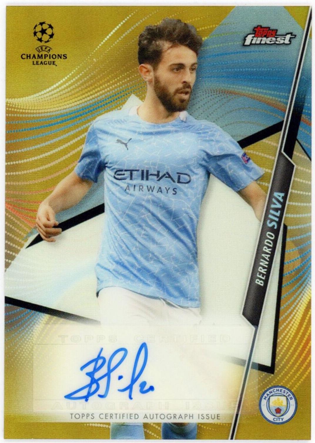 Bernardo Silva [Gold Refractor] #FA-BS