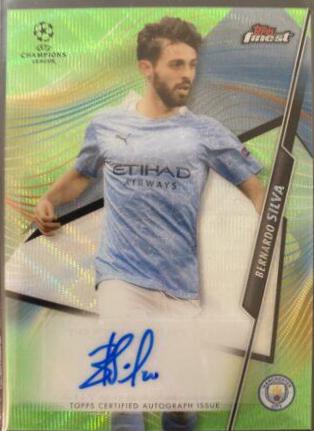 Bernardo Silva [Neon Green Wave Refractor] #FA-BS