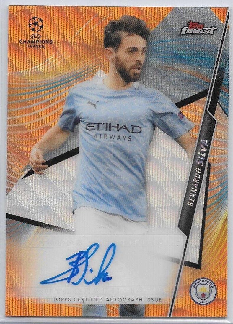 Bernardo Silva [Orange Wave Refractor] #FA-BS