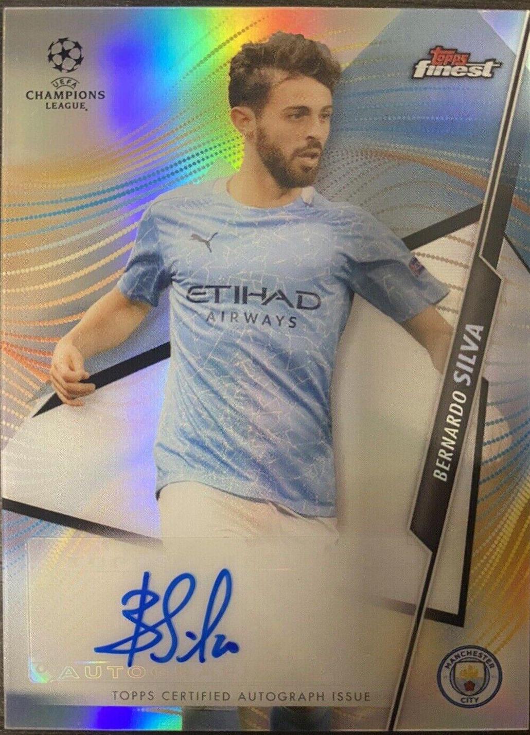 Bernardo Silva [Red Wave Refractor] #FA-BS