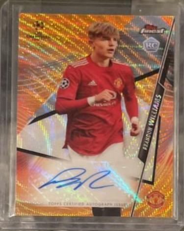 Brandon Williams [Orange Wave Refractor] #FA-BW