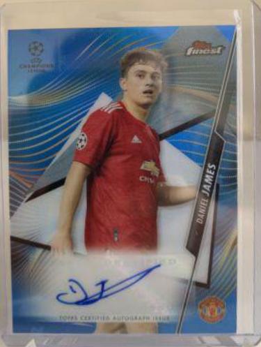 Daniel James [Blue Refractor] #FA-DAN