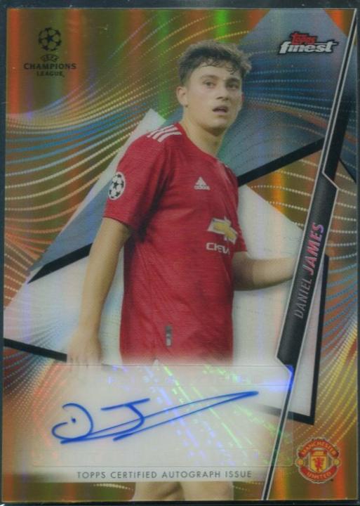 Daniel James [Gold Refractor] #FA-DAN