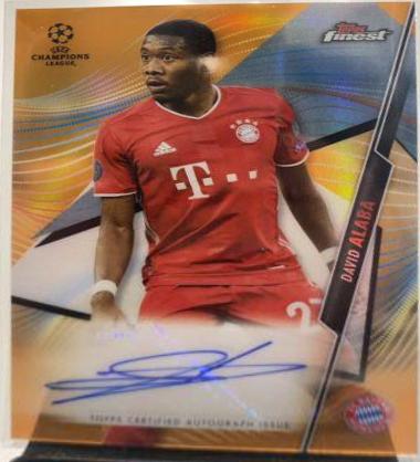 David Alaba [Orange Refractor] #FA-DA