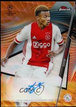 David Neres [Orange Wave Refractor] #FA-DN